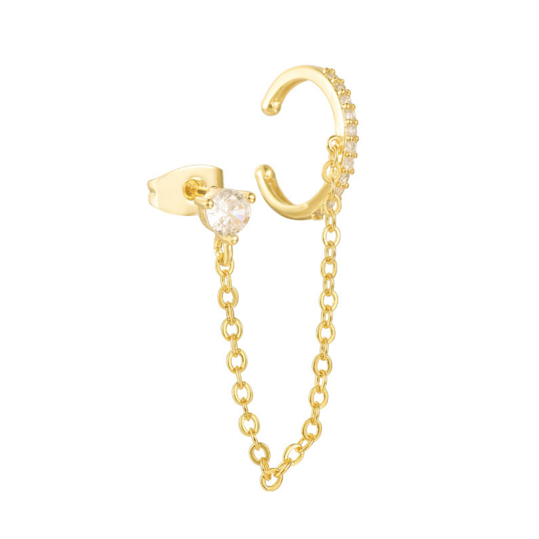 Hooked On You Earring/Earcuff