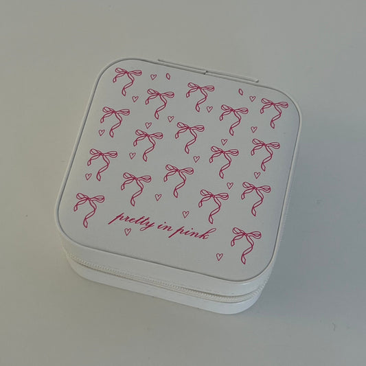 Pretty in Pink Jewelry Box